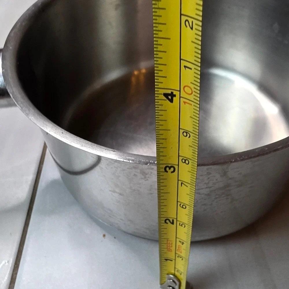Bialetti Stainless Steel Saucepan 5.5 Inch‎ Italian Design Professional A2